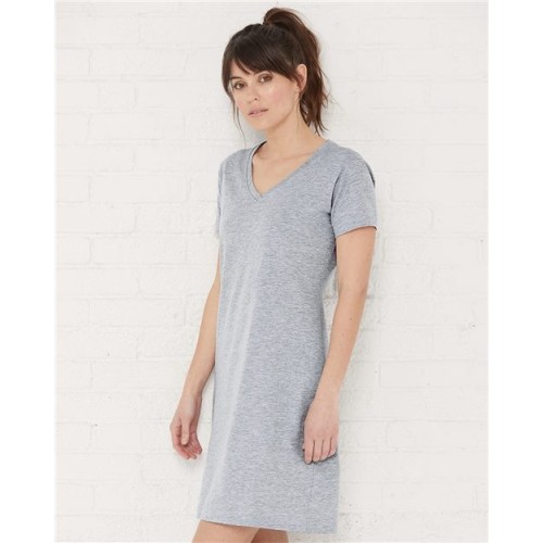 3522 Women's Fine Jersey V-Neck Coverup