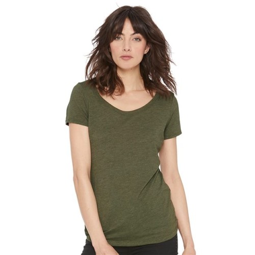 6730 Womens Triblend Scoop Neck T-Shirt