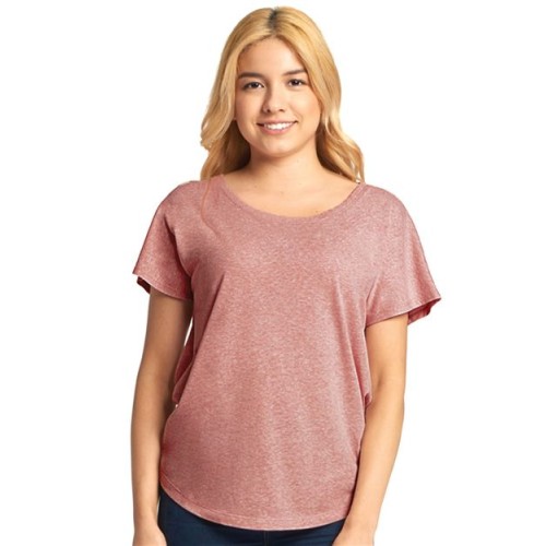 6760 Womens Triblend Dolman T-Shirt