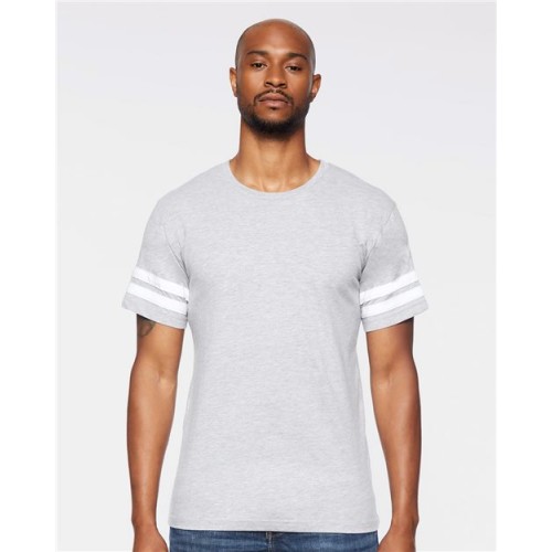 6937 Football Fine Jersey Tee