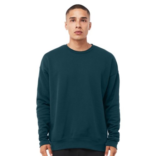 3945 Sponge Fleece Drop Shoulder Crewneck Sweatshirt