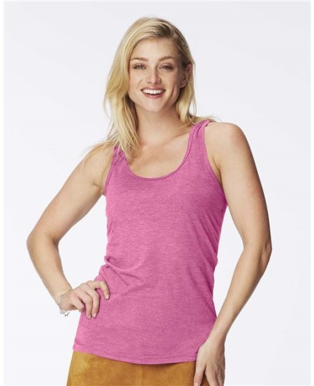 4260L Garment-Dyed Women's Racerback Tank Top