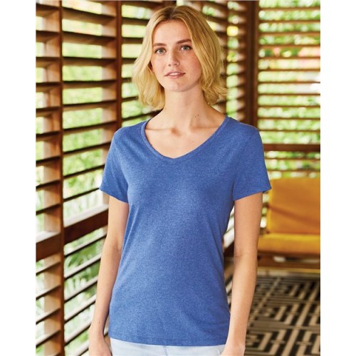 42VT Perfect-T Womens Triblend V-Neck T-Shirt