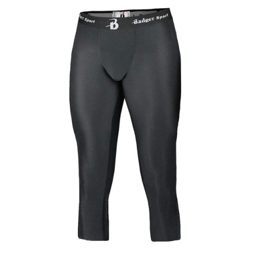 4611 Men's Compression Calf-Length Tights
