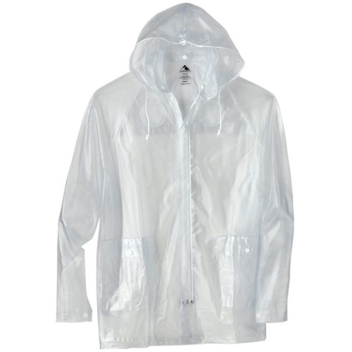 3160 Clear Hooded Rain Jacket