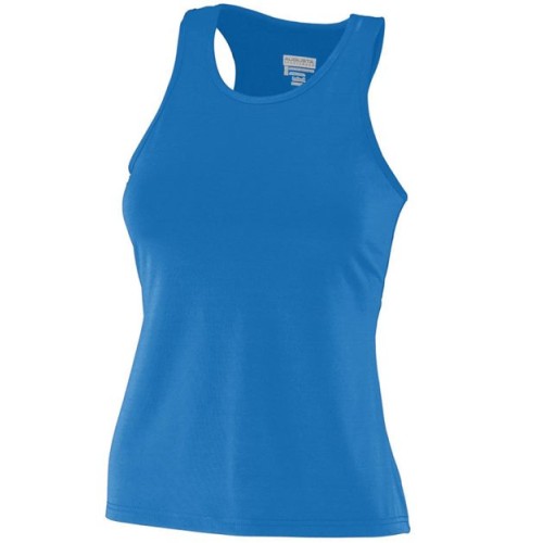 1202 Women's Solid Racerback Tank Top