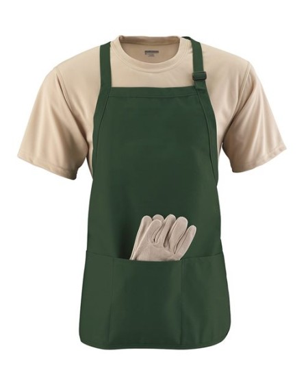 4250 Medium Length Apron with Pouch