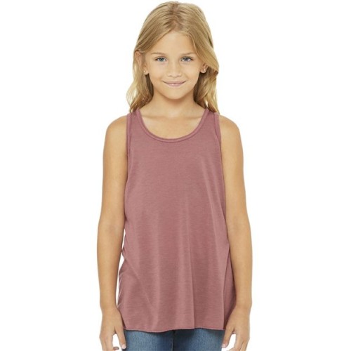 8800Y Youth Flowy Racerback Tank