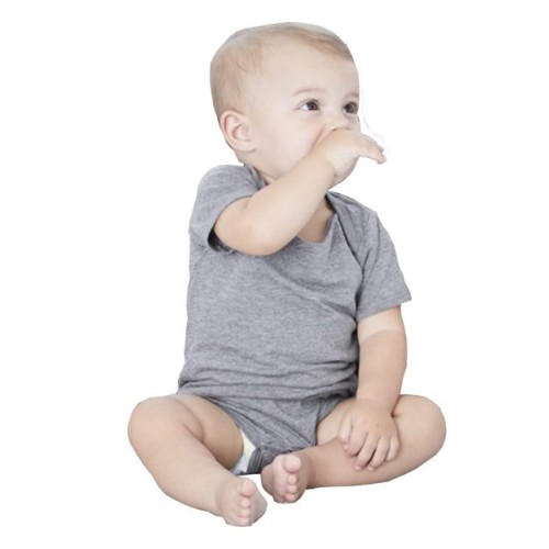 134B Infant Triblend Short Sleeve One Piece