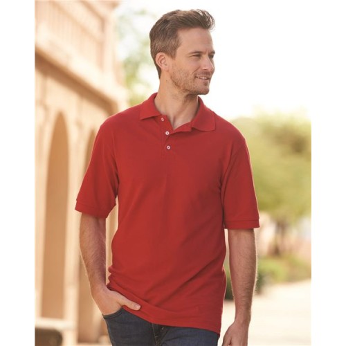 443M 100 Ring-Spun Cotton Piqué Polo