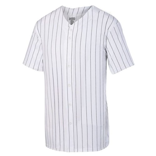 1685 Pinstripe Full Button Baseball Jersey