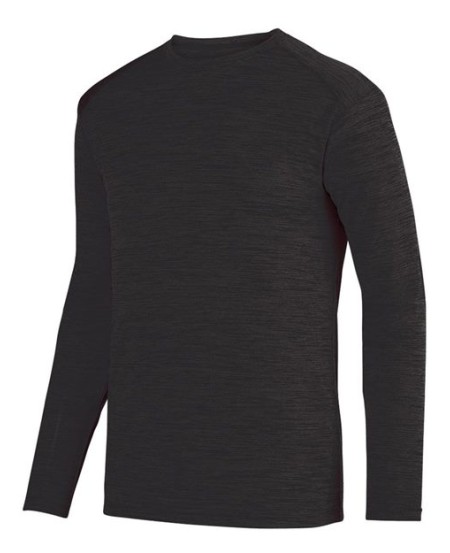 2903 Unisex Shadow Tonal Heather Long Sleeve T-Shirt