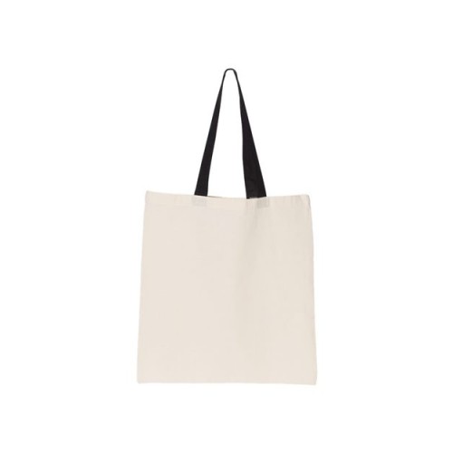 OAD105 Contrast-Color Handle Tote