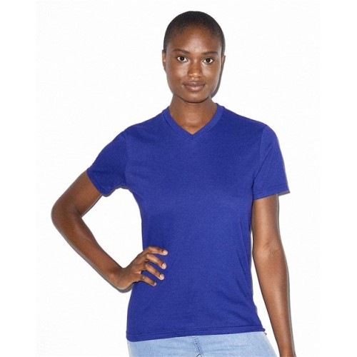 2356W Women's Fine Jersey Classic V-Neck Tee