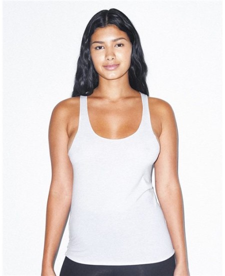 BB308W Women's PolyCotton Racerback Tank