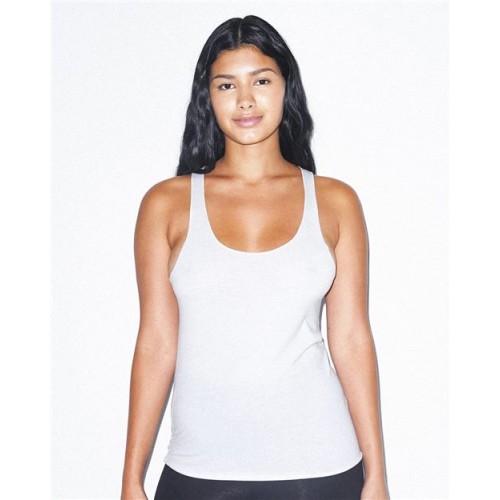 BB308W Women's PolyCotton Racerback Tank