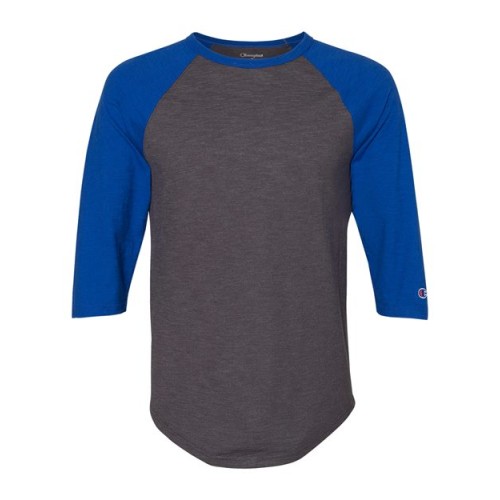 CP75 Premium Fashion Raglan Three-Quarter Sleeve Baseball T-Shirt