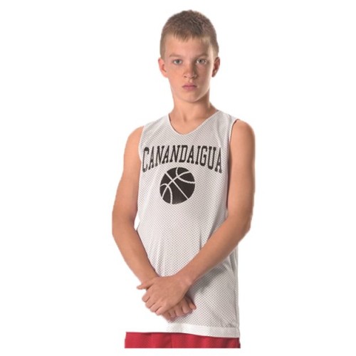 560RY Youth Reversible Mesh Tank