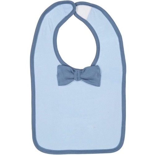1002 Infant Baby Rib Bow Tie Bib