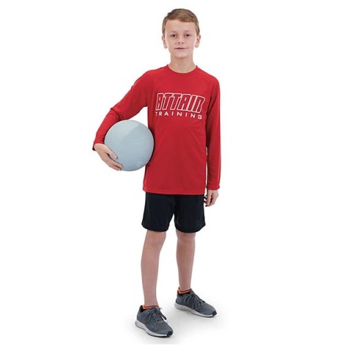 2796 Youth Attain Wicking Long Sleeve Shirt