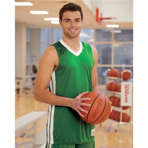 538J Men's Single Ply Basketball Jersey