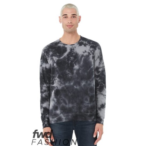 3945RD FWD Fashion Tie-Dyed Crewneck Sweatshirt