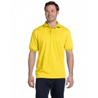 054 Hanes Adult EcoSmart® Jersey Knit Polo