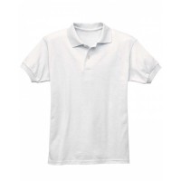 054Y Hanes Youth EcoSmart® Jersey Knit Polo