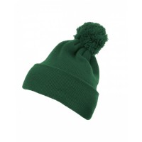 1501P Yupoong Cuffed Knit Beanie with Pom Pom Hat