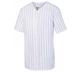1685 Augusta Sportswear Unisex Pin Stripe Baseball Jersey