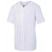 Youth Pin Stripe Baseball Jersey 1686 Augusta Sportswear