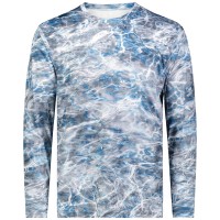 Men's Mossy Oak Momentum Long Sleeve T-Shirt 222836 Holloway