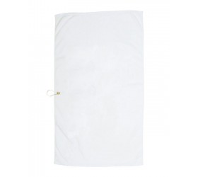 Golf-Caddy Towel with Center Brass Grommet & Hook 2442GMT Pro Towels