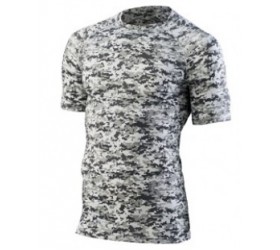 Youth Hyperform Compress Short-Sleeve Shirt 2601 Augusta Sportswear