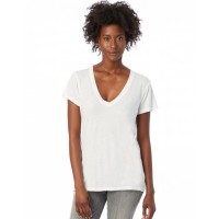Ladies' Slinky-Jersey V-Neck T-Shirt 2894B2 Alternative