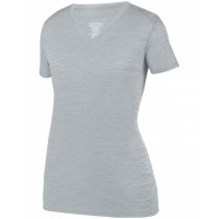 Ladies' Shadow Tonal Heather Training T-Shirt 2902 Augusta Sportswear