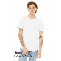 FWD Fashion Men's Curved Hem Short Sleeve T-Shirt 3003C Bella + Canvas