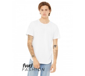 FWD Fashion Men's Curved Hem Short Sleeve T-Shirt 3003C Bella + Canvas