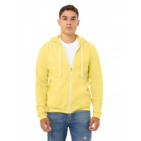 Unisex Sponge Fleece Full-Zip Hooded Sweatshirt 3739 Bella + Canvas