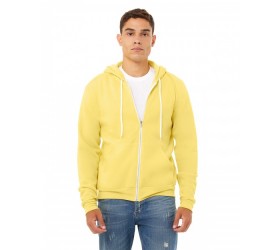 Unisex Sponge Fleece Full-Zip Hooded Sweatshirt 3739 Bella + Canvas