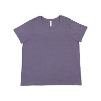 3816 LAT Ladies' Curvy Fine Jersey T-Shirt