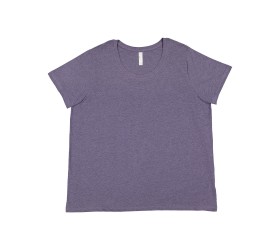 Ladies' Curvy Fine Jersey T-Shirt 3816 LAT