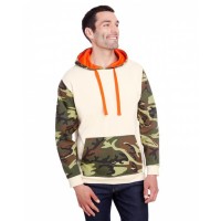 3967 Code Five Men's Fashion Camo Hooded Sweatshirt