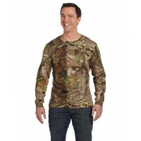 Men's Realtree Camo Long-Sleeve T-Shirt 3981 Code Five