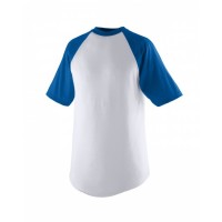 Youth Short-Sleeve Baseball Jersey 424 Augusta Sportswear