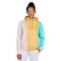 Unisex Made in USA Rainbow Tie-Dye Hooded Sweatshirt 4412RB US Blanks