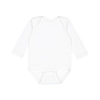 4421RS Rabbit Skins Infant Long Sleeve Jersey Bodysuit