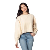 Ladies' Corded Boxy Pullover 470 chicka-d