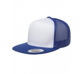 Adult Classic Trucker with White Front Panel Cap 6006W Yupoong