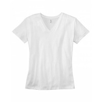Ladies' Relaxed Jersey V-Neck T-Shirt 6405 Bella + Canvas